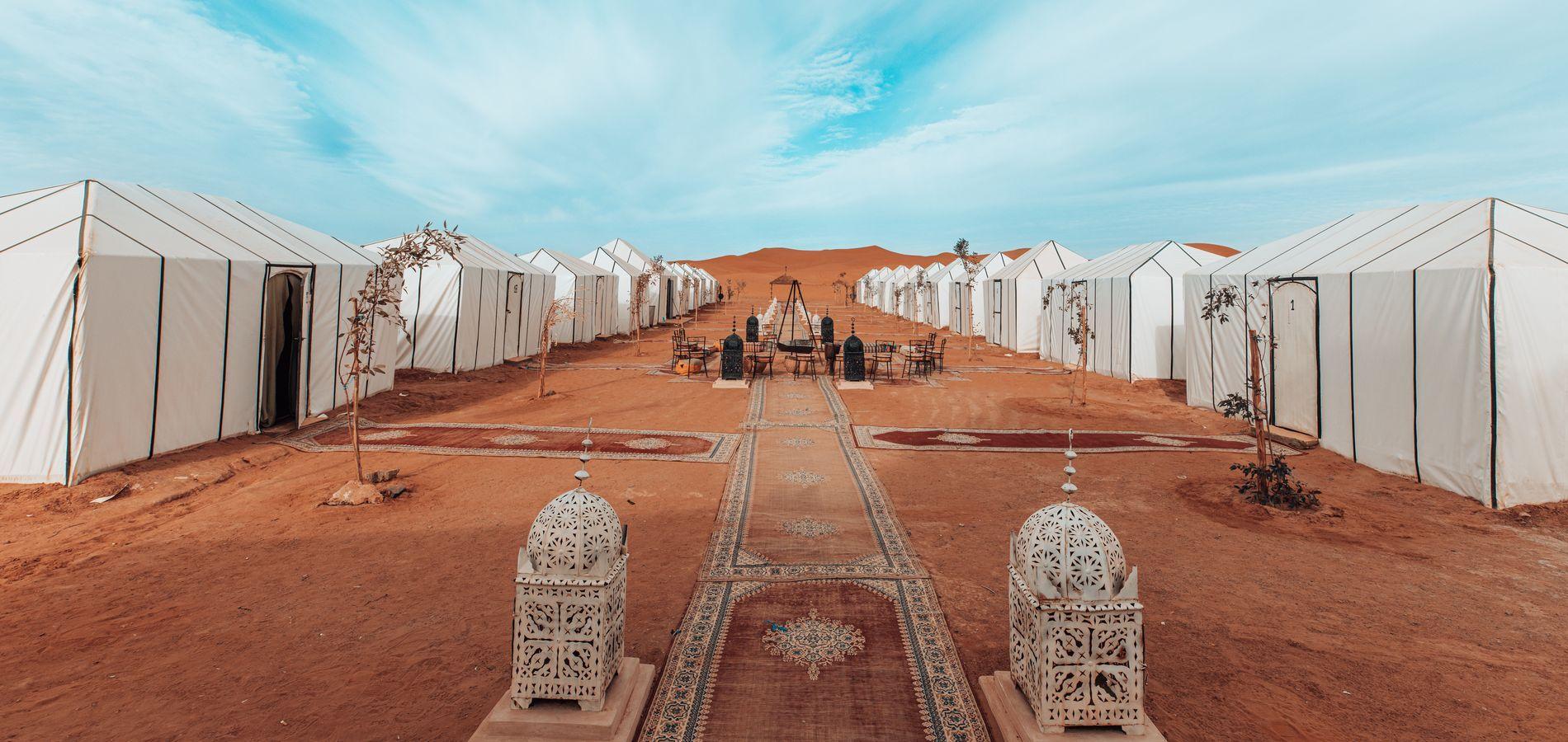 Your desert camp in Merzouga