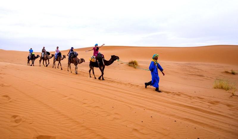 Camel trekking Tours Merzouga